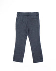 Blue and gray long pants