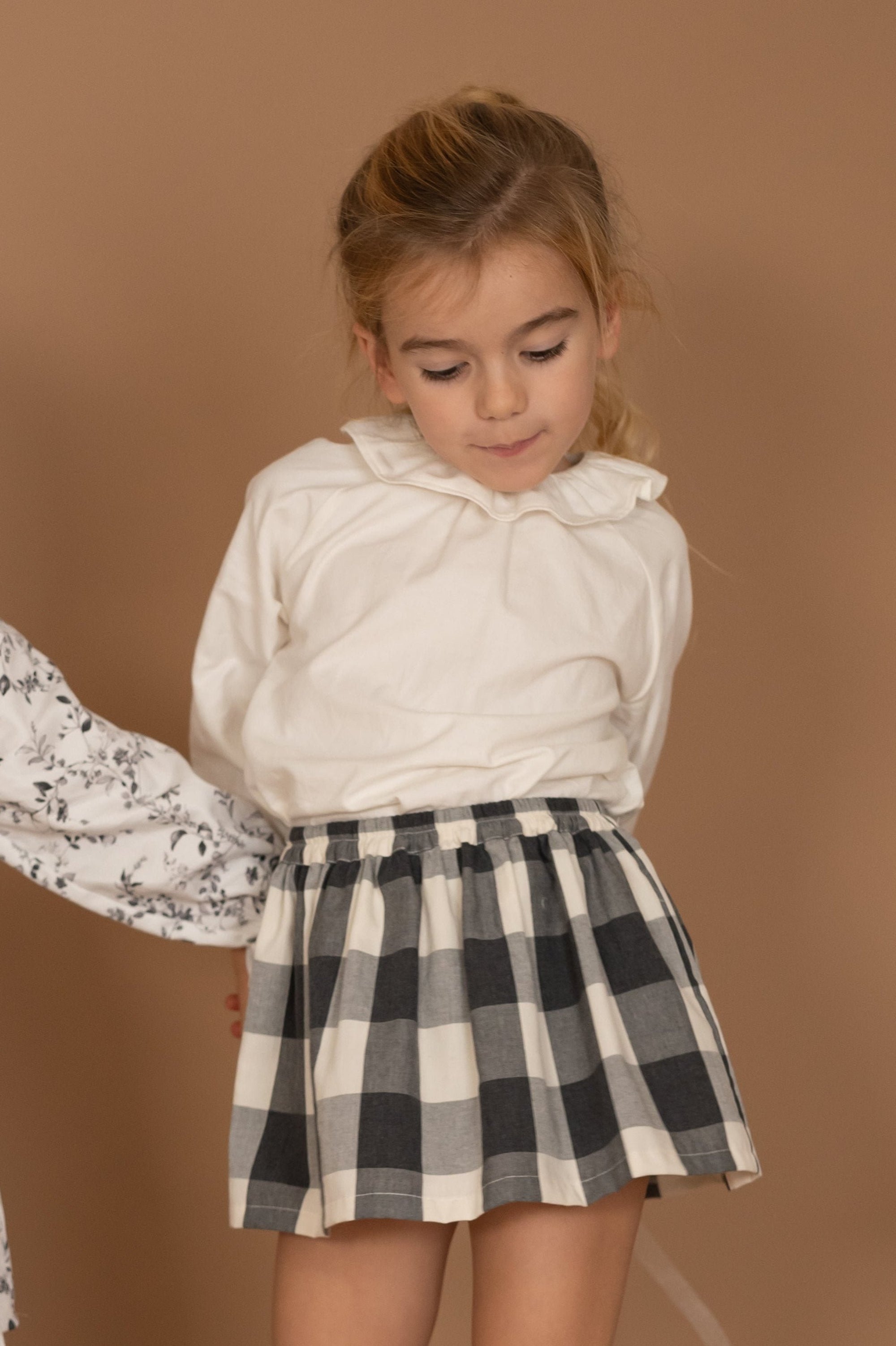 Off-White blouse for girls