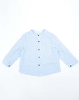 Blue And White Stripes Shirt