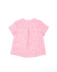 Red shirt in short sleeve for boys