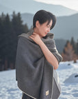 Grey MIBONBóN Shawl