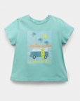 T-shirt for girls in green