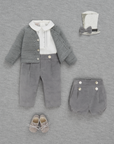 Baby Boy Cream Cotton Collar Blouse