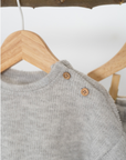 Baby Boy Grey Lightweight Sweater
