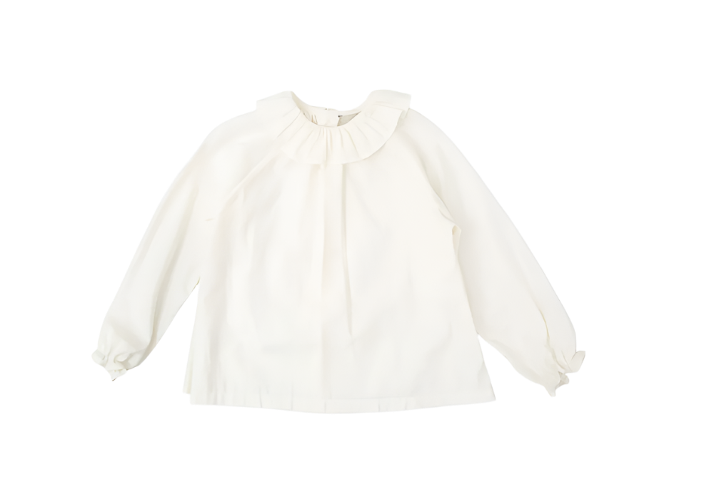 Off-White blouse for girls
