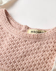 Baby Girl Floral Knitted and cotton Dress