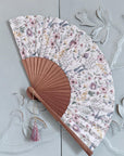 Spanish Handmade Fan with Floral Print