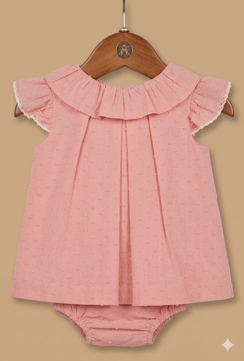 strapless open back dress 70's Swiss Dot Dress in Pink, Stunning Pink Maxi Dresses from Spool 72