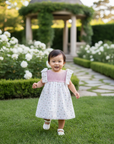 Baby Girl Floral Knitted and cotton Dress