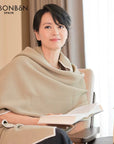 Light Brown MIBONBóN Shawl