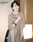 Light Brown MIBONBóN Shawl