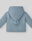 Baby Knitted Coat with Pompom