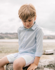 Shorts with front and back pockets