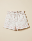 Floral shorts for girls