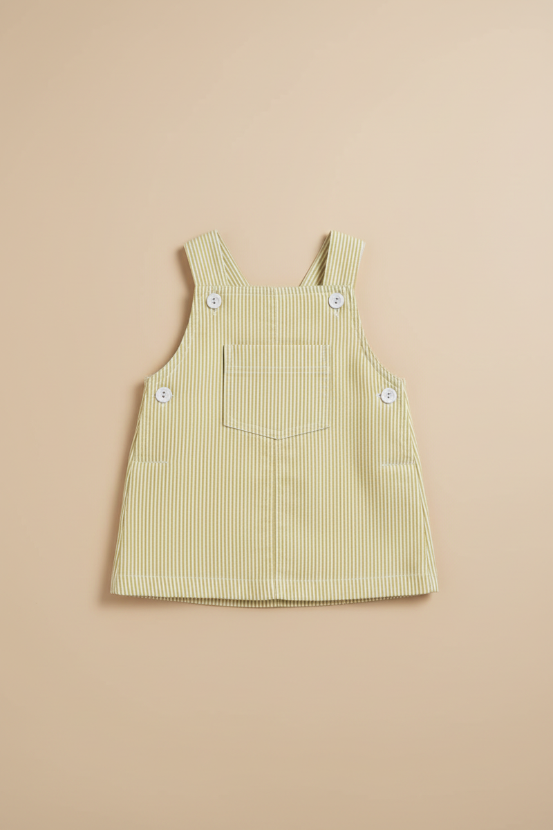 blue dress for baby girl Toddler Girls Cotton Dungaree Dress with Pocket Detailing  Lilliput World