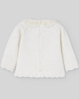 Cream NEWBORN SWEATER "PAZ OI 25-26"