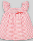 Baby Girls Red Checkered Dress