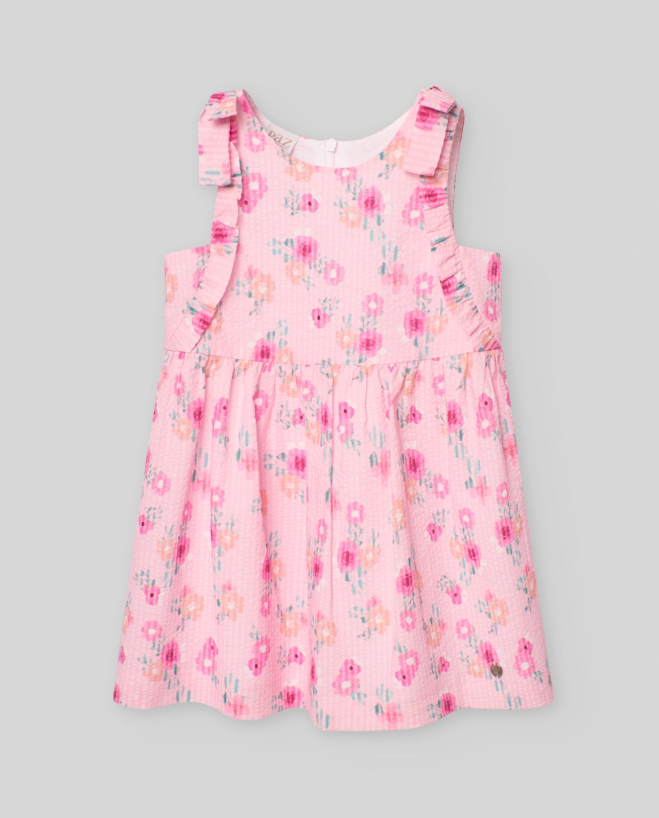 Girl Pink Floral Dress