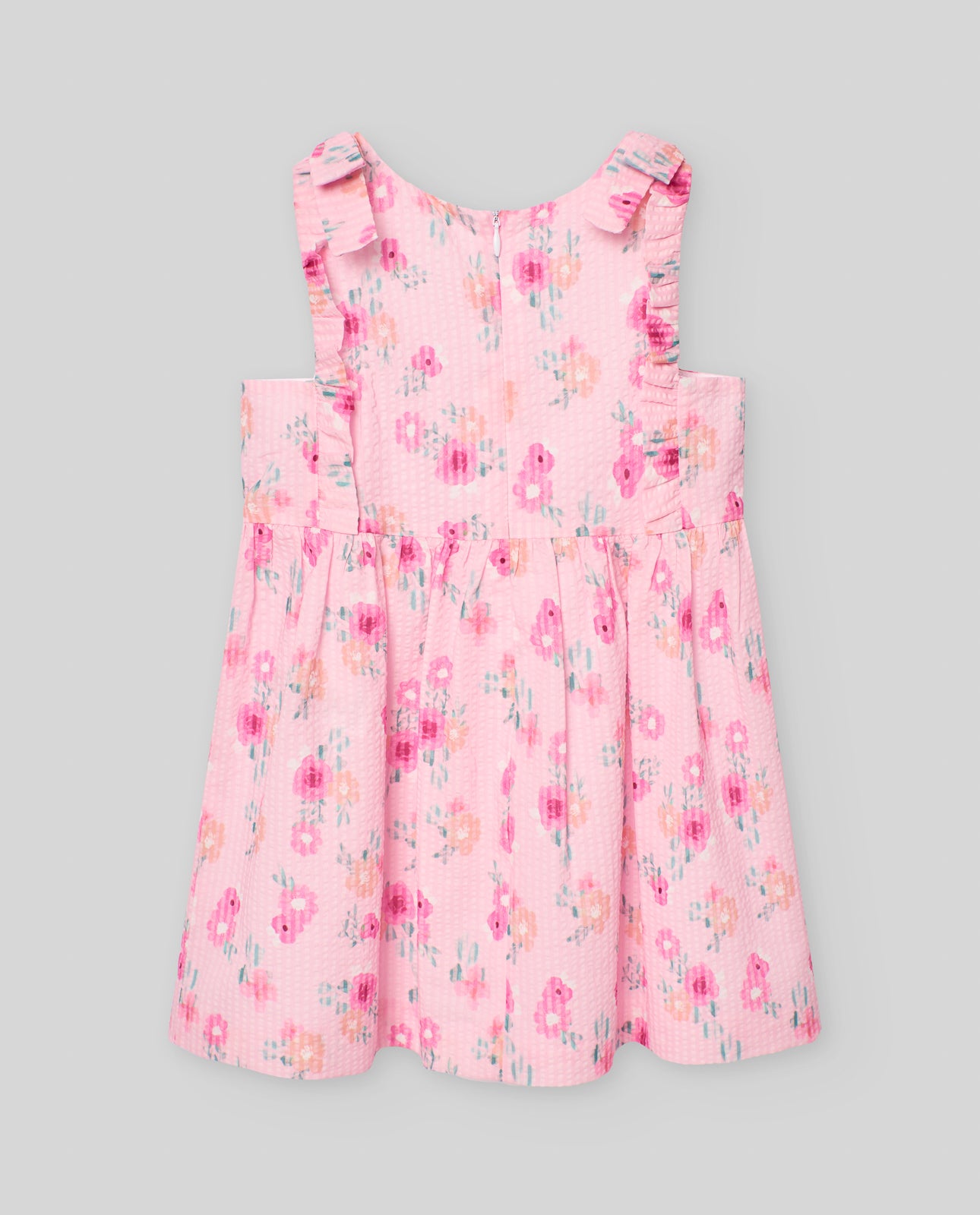 Girl Pink Floral Dress