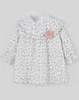 GIRLY WOVEN NEWBORN DRESS "SETITAS"