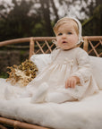 BABY GIRL LACE DETAILS DRESS "ALEGRIA"