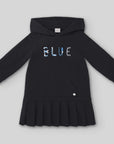 DARK BLUE DRESS FOR GIRLS