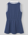 Sleeveless sailor-style dress for girls