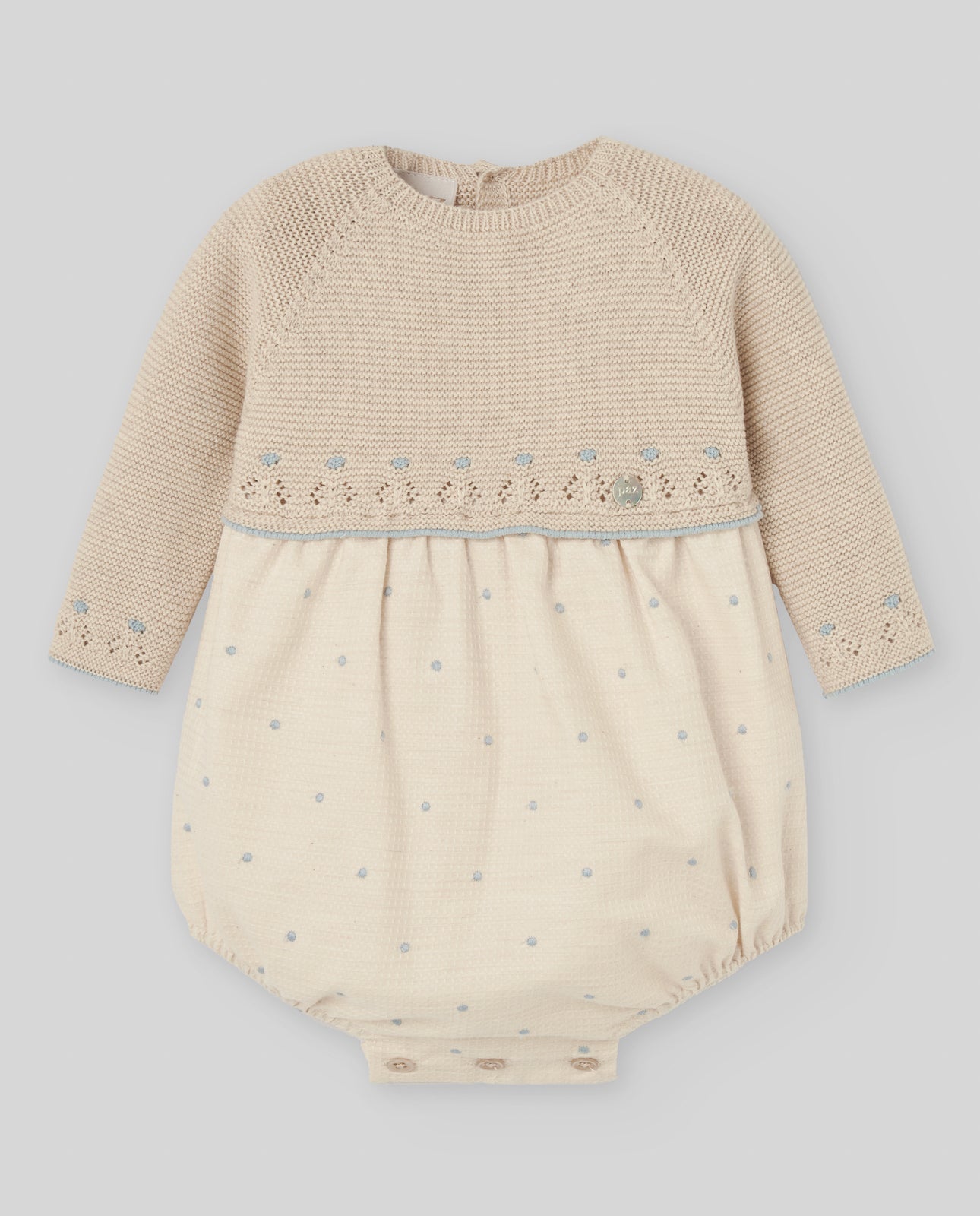 Light Brown Baby ROMPER