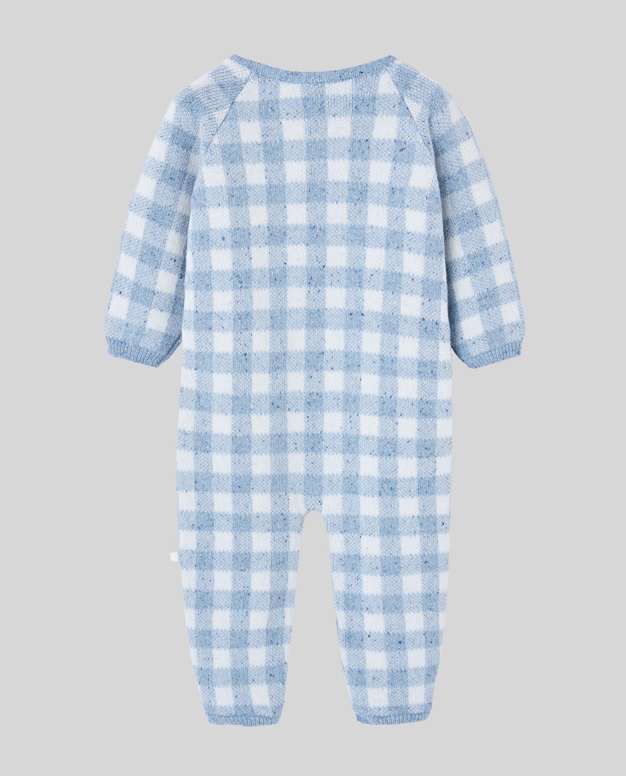 BABY CHECKED FOOTLESS ROMPER
