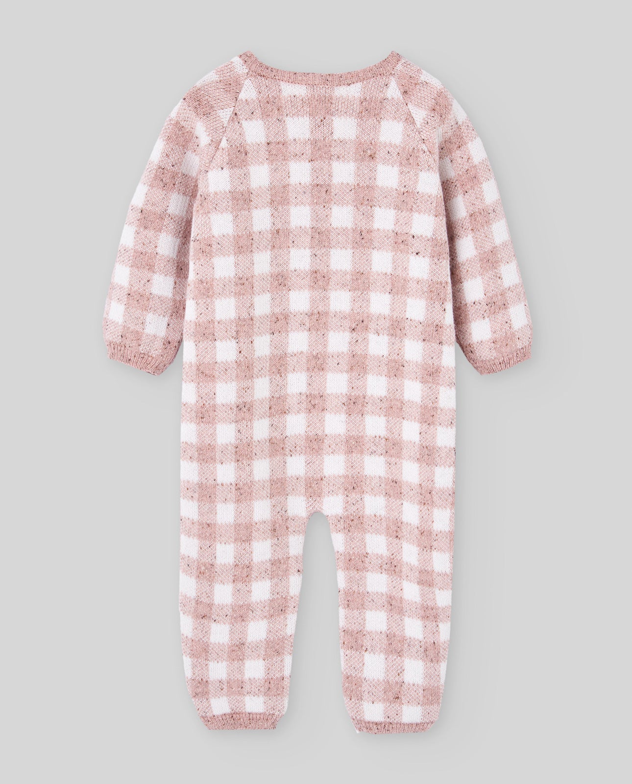 BABY CHECKED FOOTLESS ROMPER