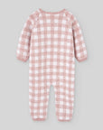 BABY CHECKED FOOTLESS ROMPER