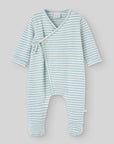 Baby Boy Blue Striped Romper