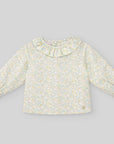 Baby Girls Green Liberty Blouse