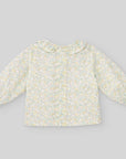 Baby Girls Green Liberty Blouse