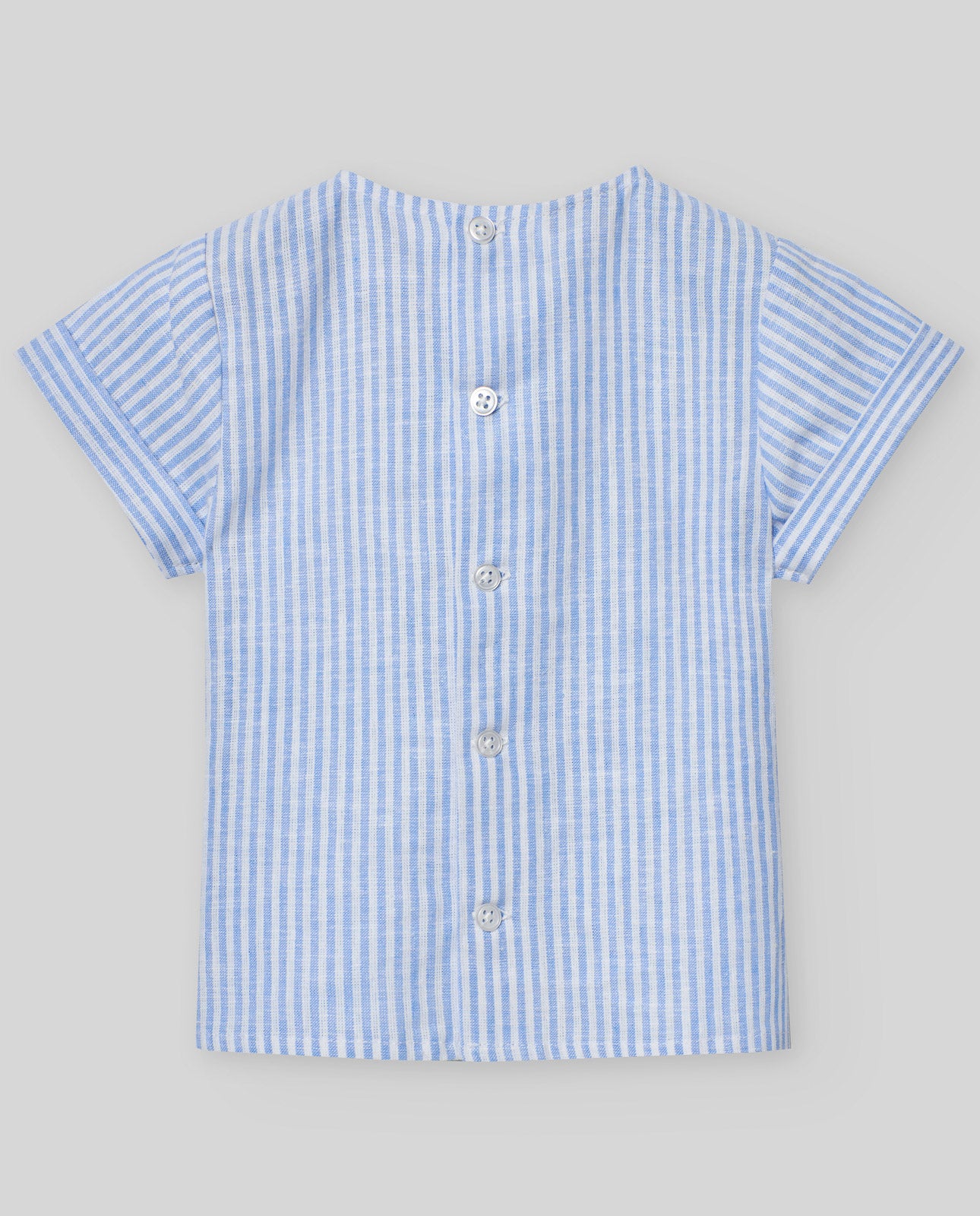 Short-sleeve shirt for baby boy