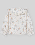 Baby GIRL BLOUSE with tree details