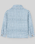 BOY CHECKED SHIRT "POMPON"