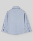 Blue & White Gingham Shirt