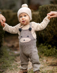 Baby Overall Knit with Bear design