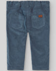 Long corduroy trousers for boys.