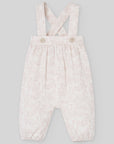 Baby Girl Pink Floral Overall