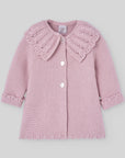 Baby Girl Pink Knitted COAT "ALEGRIA"