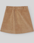 Girl Camel Cordurory Skirt