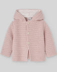 Baby Girl Pink Hooded Coat