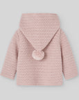 Baby Girl Pink Hooded Coat