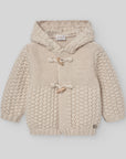 Baby Boy Brown Knitted Coat "CERVATILLO"