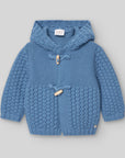 Baby Boy Blue Knitted Coat