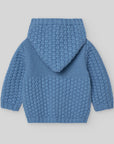 Baby Boy Blue Knitted Coat