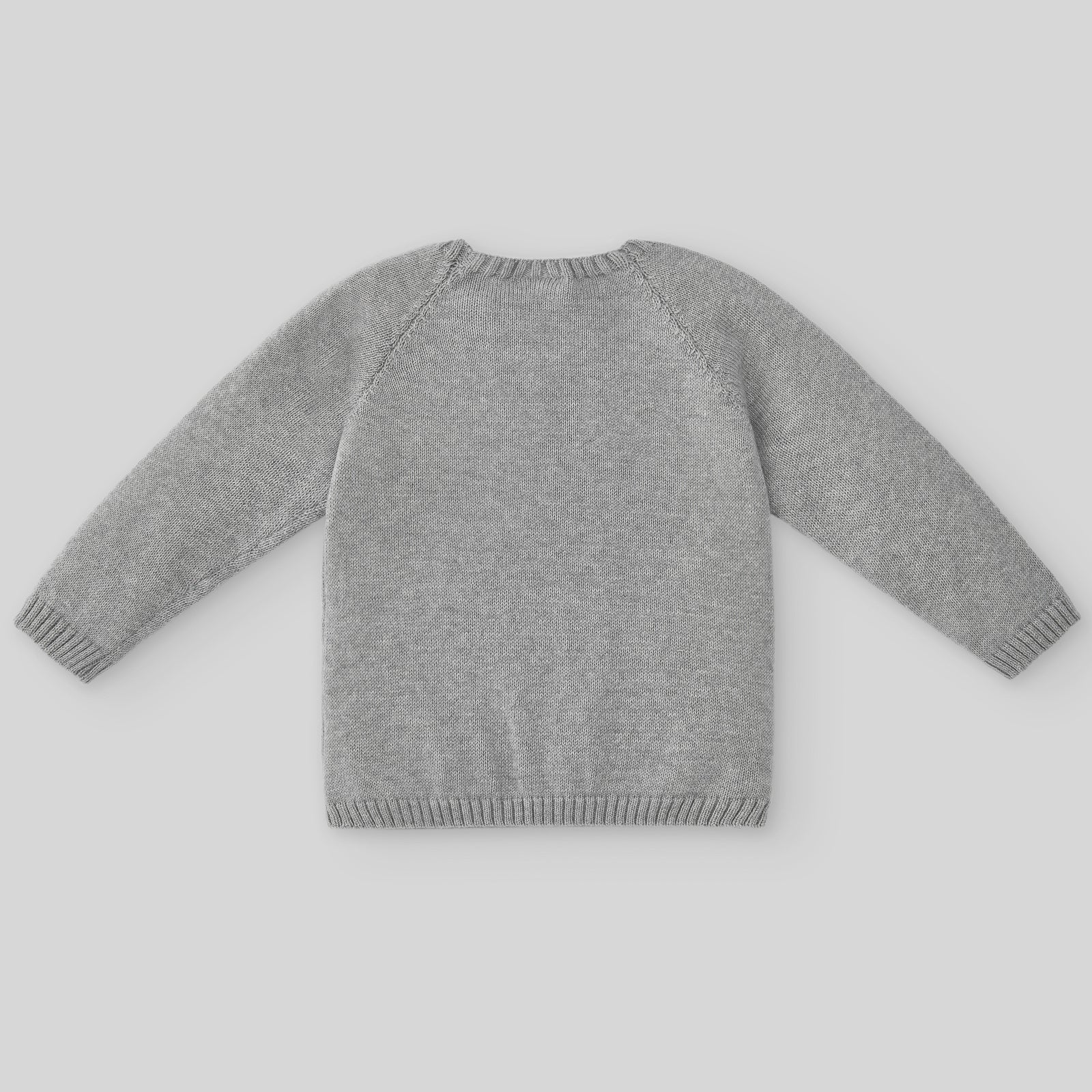 Grey Knitted Pullover Zeppelin for boys