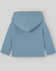 Baby Boy light Blue Hooded Sweatshirt